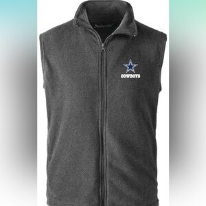 NFL Dallas Cowboys Men's Houston Jacket- sleeveless SIZE SMALL
